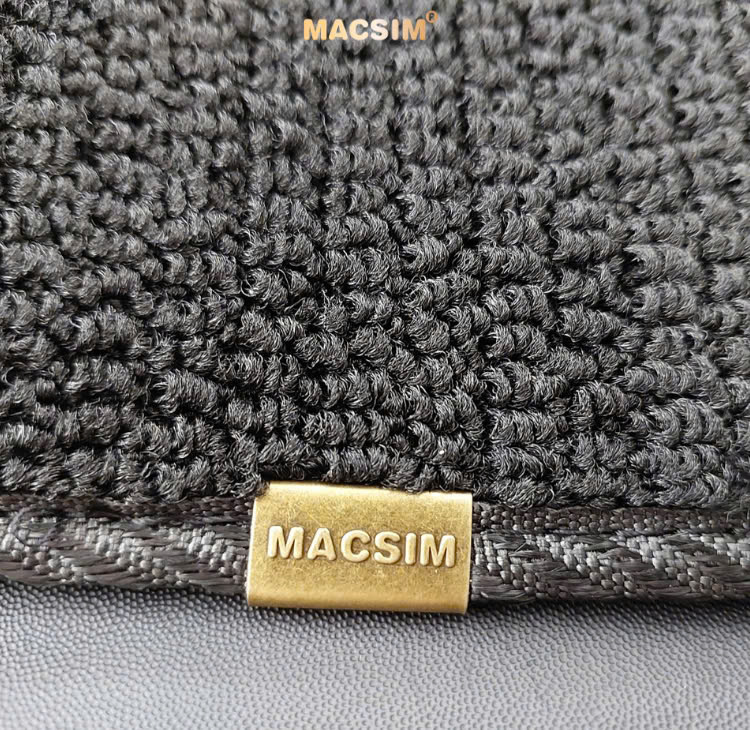 Thảm lót sàn 2 lớp sd3 Hyundai Santafe 2019- 2024 Nhãn hiệu Macsim (Giảm giá nhưng chất lượng không giảm)