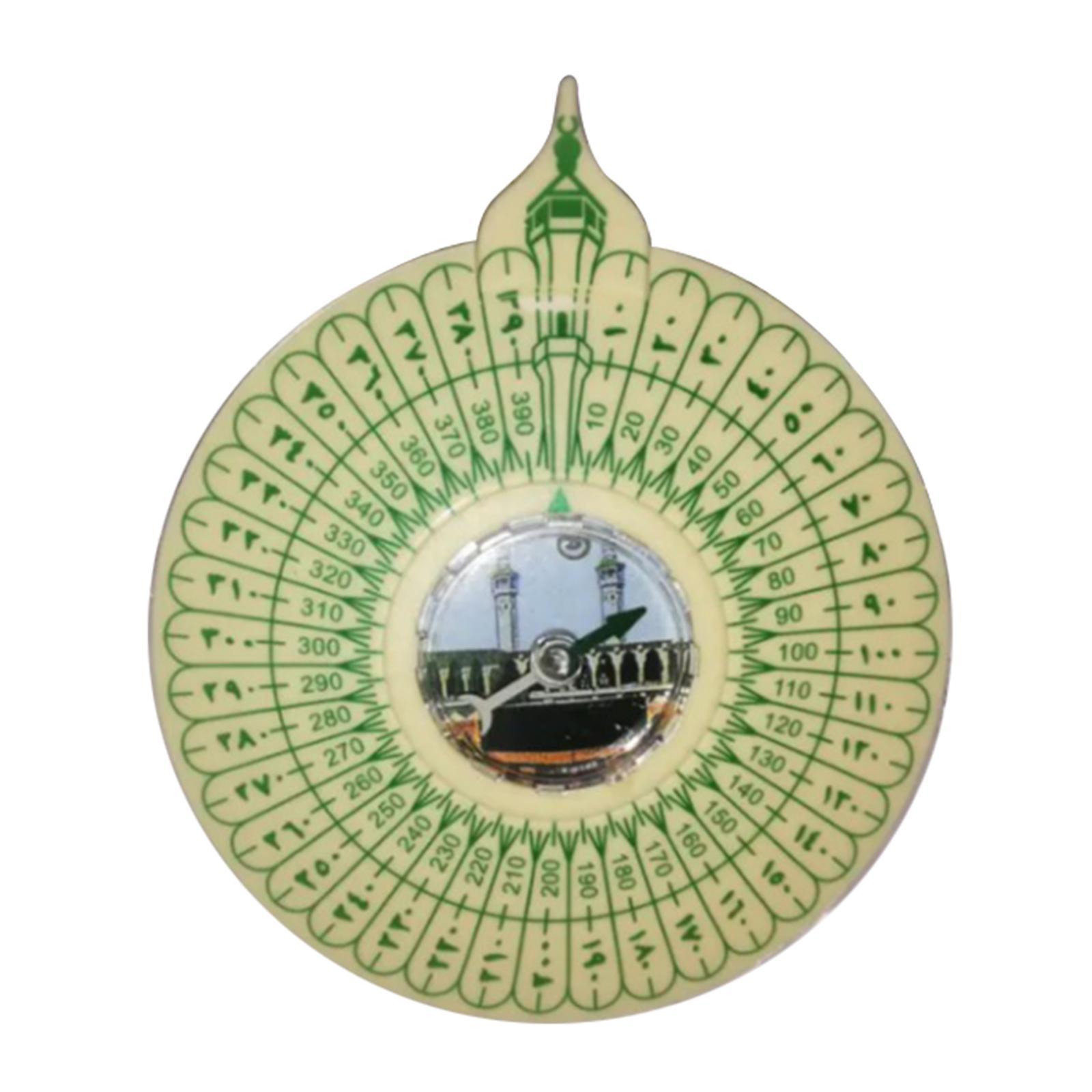 Qibla Find Compass Prayer Compass Salat High Precision Small Compass Compass for Prayer for Hiking Camping Tool Gift