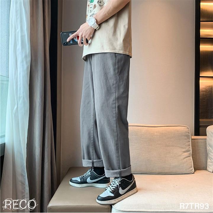 Quần jean nam Hàn Quốc cao cấp dáng rộng s Loose R7TR93 Unisex