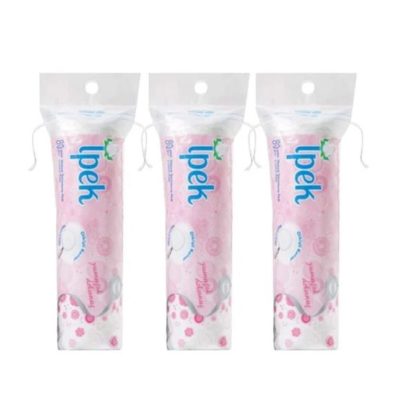 Bông tẩy trang 100% cotton Thổ Nhĩ Kỳ Ipek Klasik Cotton Pads