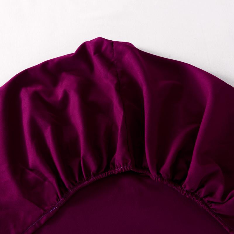 1Pc 100% Polyester Chắc Chắn Bọc Nệm Ga 4 Góc Thun Có Trang Bị Tấm Áo Gối Trang Bị Giường