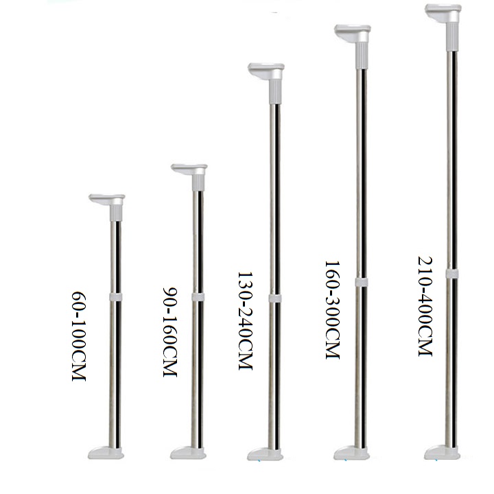 Thanh treo inox cao cấp không cần khoan tường, siêu chắc chắn, khả năng chịu tải cao HT07