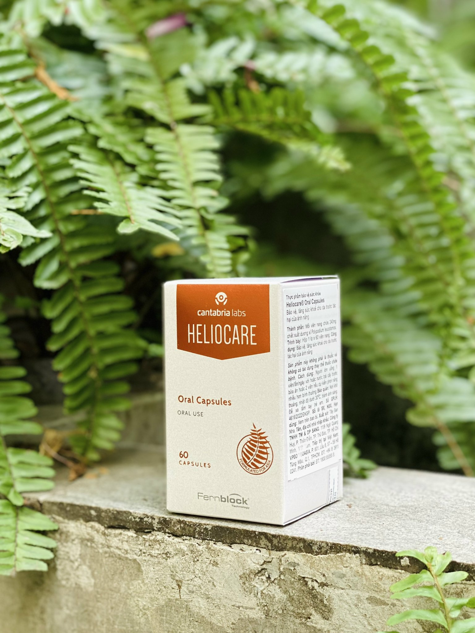 Heliocare Oral Viên Uống Chống Nắng Ngừa Lão Hóa 60 Viên