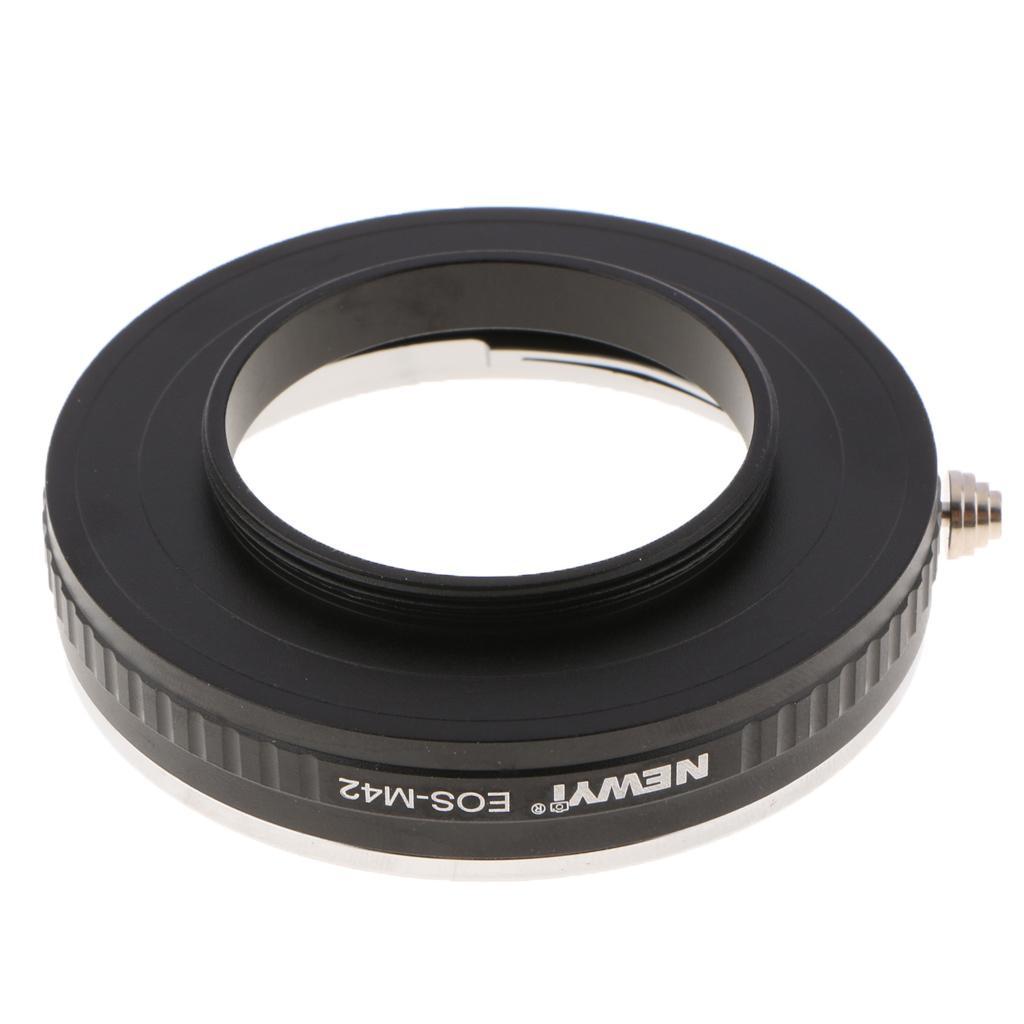 2X Adapter Converter Ring for Canon EOS EF Mount Lens to M42 Camera Universal