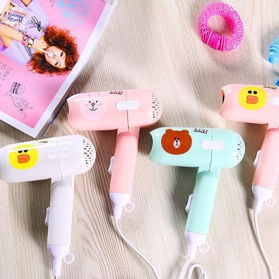 Máy Sấy Tóc Mini Nhỏ Gọn Bỏ Túi Du Lịch Siêu Cute Siêu Tiện Lợi