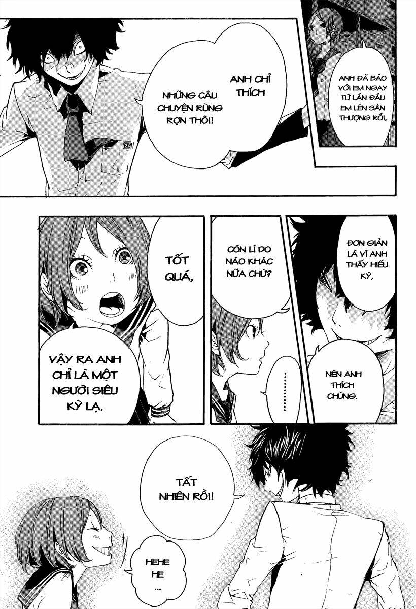 kiben gakuha, yotsuya senpai no kaidan chapter 15 17