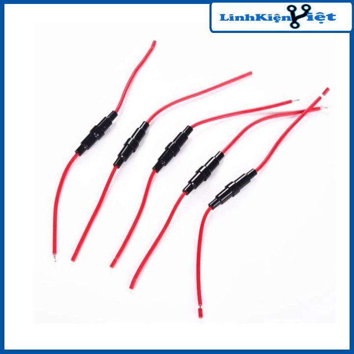 Dây đế cầu chì ống dành cho cầu chì kích thước 5x20mm