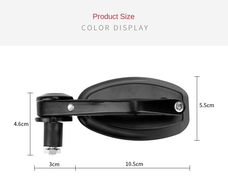 Gương Chiếu Hậu 7 / 8 "22Mm Cho Xe Mô Tô