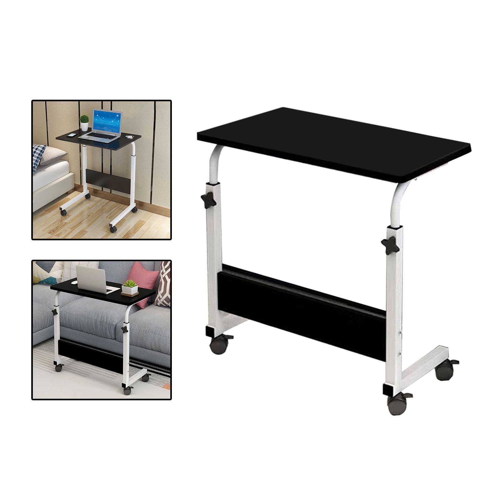 Portable Standing Desk Small Computer Desk for Home Bedside Living Room