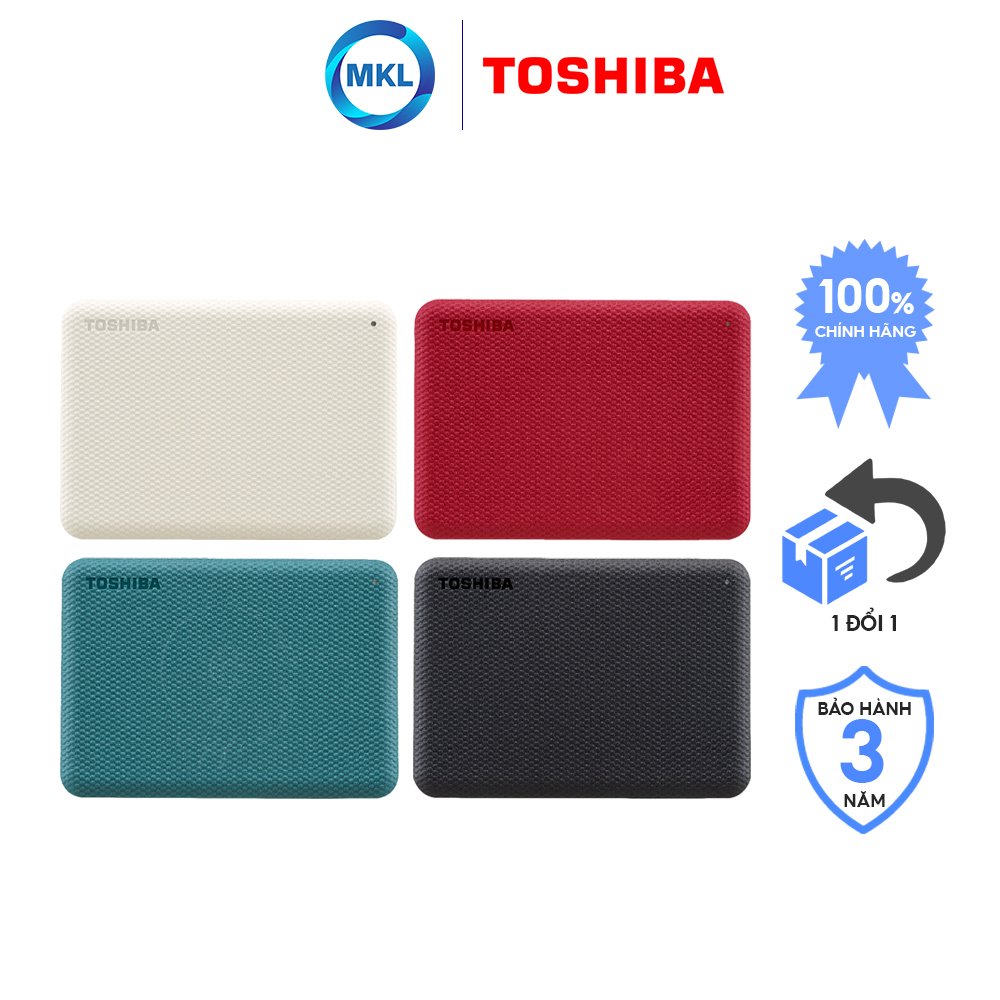 Ổ Cứng Gắn Ngoài HDD Toshiba Canvio Advance Hàng Chính Hãng