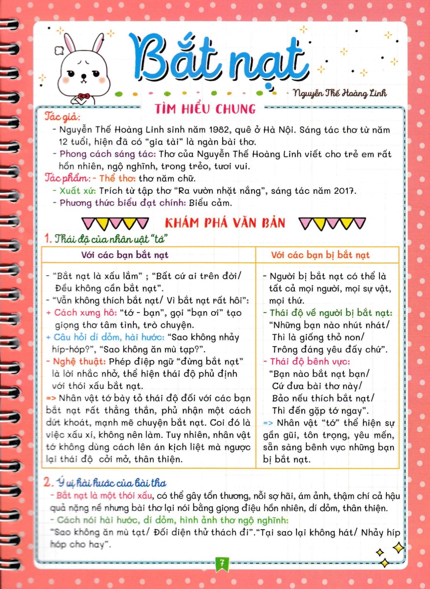 Notebook Ngữ Văn 6 - HA