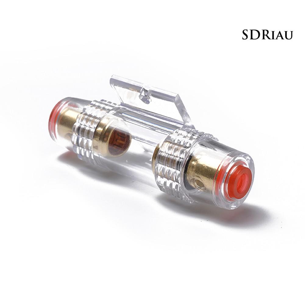 POWER Dây Cáp Cầu Chì Khuếch Đại Âm Thanh 60a Cho Xe Hơi