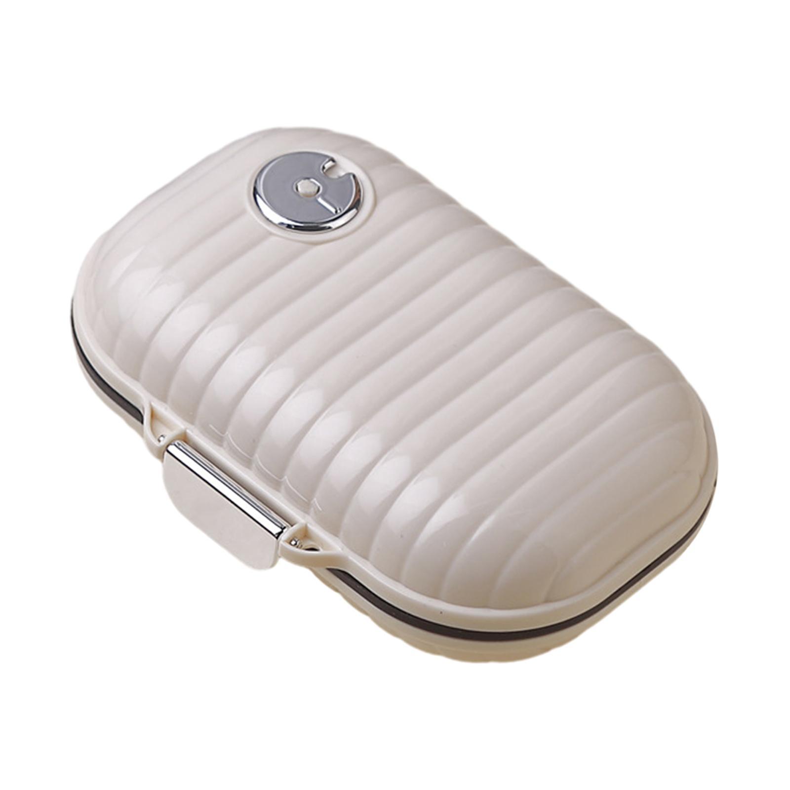 Daily  Case ,7 Compartments Travel  Organizer ,Convenient, Durable ,Moistureproof ,Pocket Purse Small  Box for cod Liver Oil