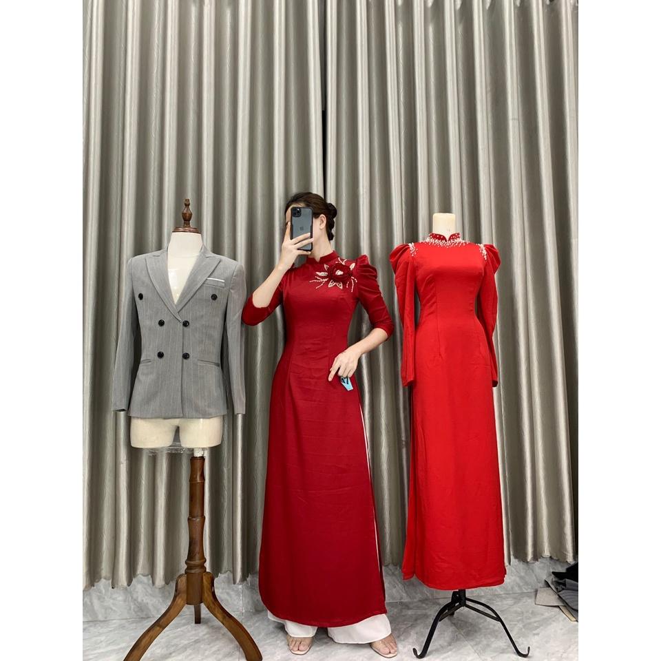 Áo dài tây thi hiết kế cao cấp mới