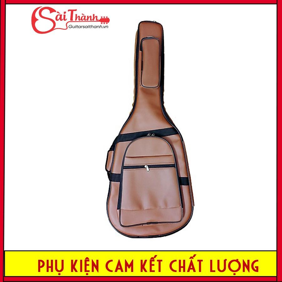 Bao da guitar 5 lớp chất da siêu dầy