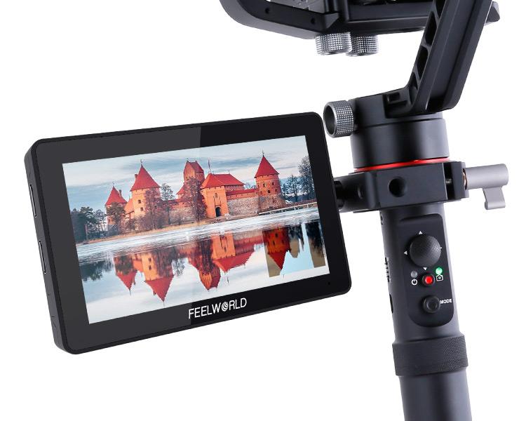 MÀN HÌNH FEELWORLD F6 PLUS 5.5 INCH 3D LUT TOUCH SCREEN IPS FHD1920X1080 SUPPORT 4K - Hàng Nhập Khẩu