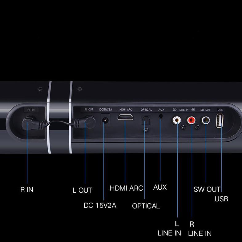 Loa Sound Bar bluetooth 4.2 LP-1807 OPT,HDMI ARC - ShopToro - AsiaMart