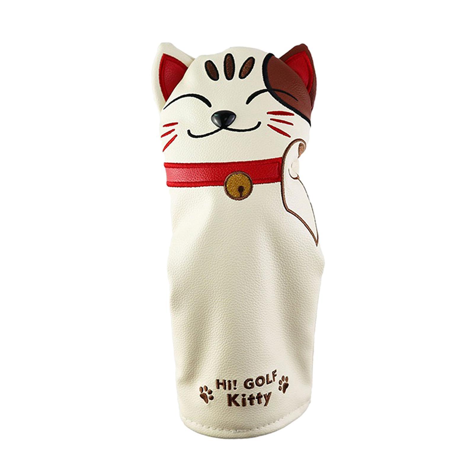 Golf Club Head Covers, Golf Driver Covers Wood Cover Hybrid Cover PU Leather Golf Wood covers for head Utility