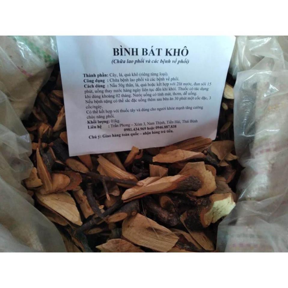 Cây bình bát khô 1kg THÂN