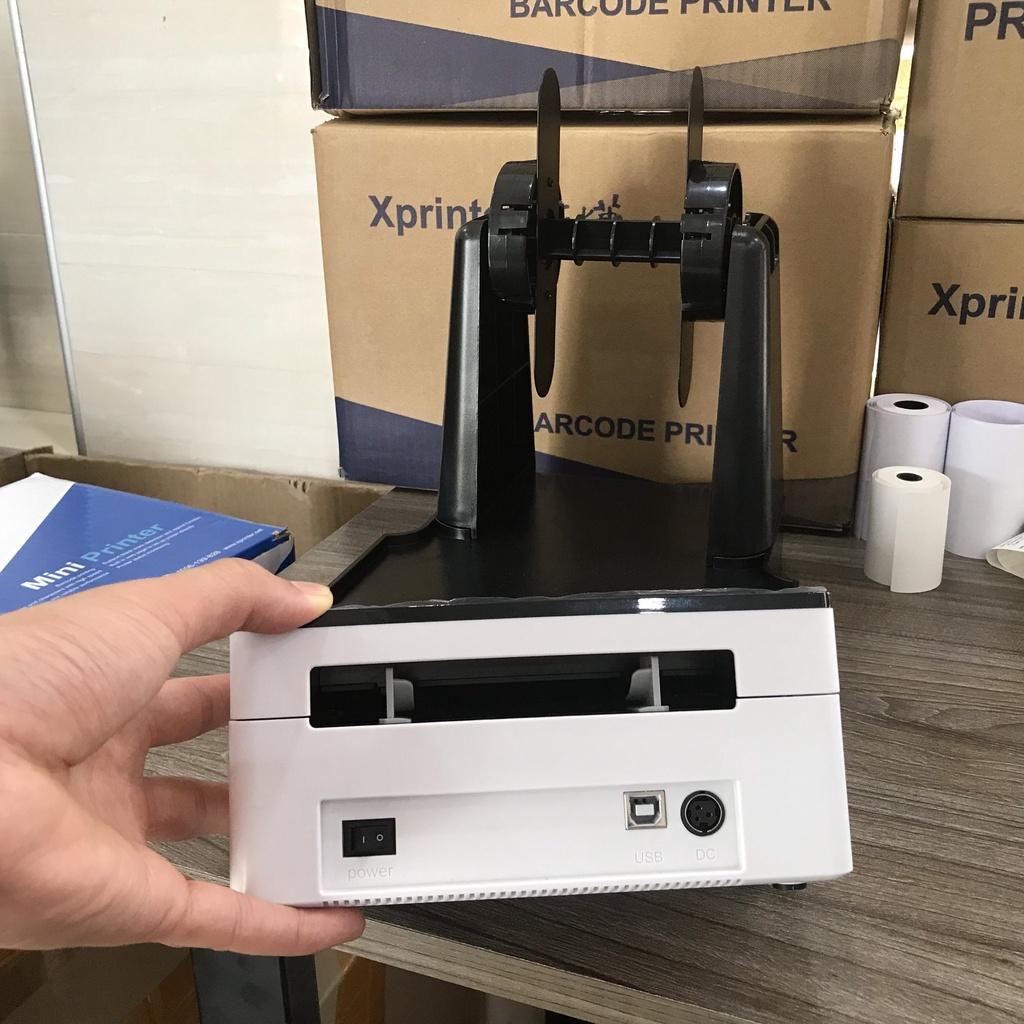 Máy in mã vạch, máy in đơn hàng TMĐT, máy in tem Xprinter XP-D463B, ( cổng USB) tốc độ in 152mm/s)-[HÀNG CHÍNH HÃNG]