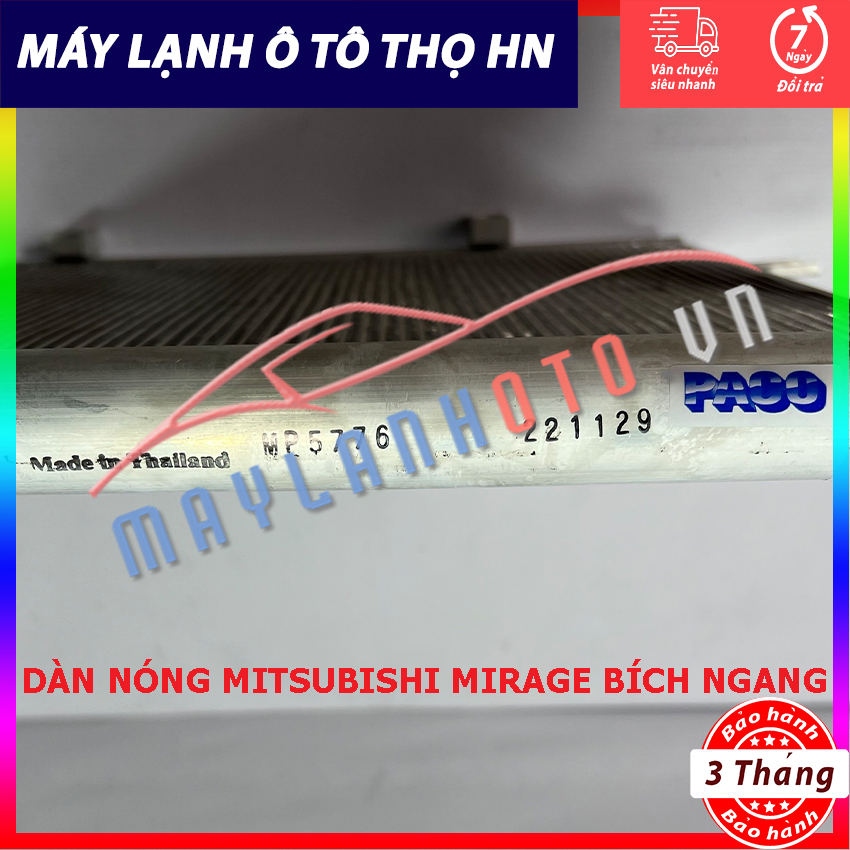 Dàn nóng Mitsubishi Mirage / Attrage Hàng xịn Thái Lan