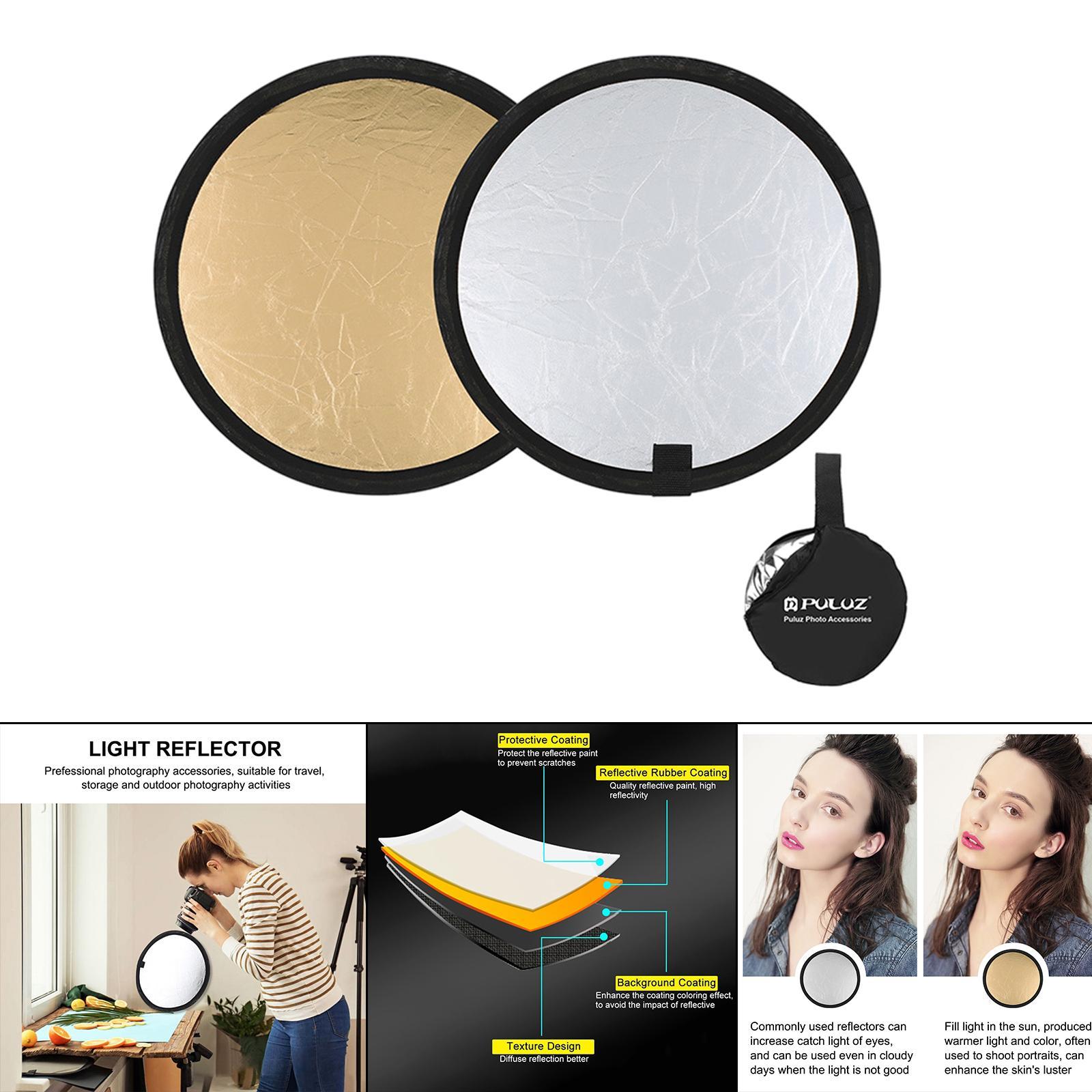 Reflectors Collapsible Round  for  Photography