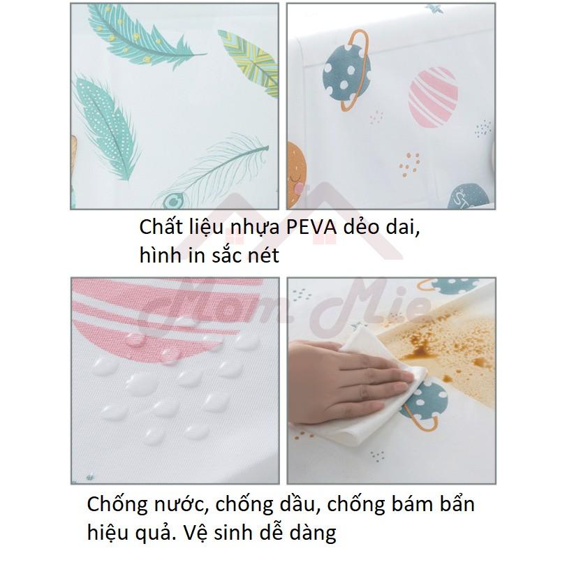 Tấm phủ tủ lạnh nhựa PEVA cho tủ 2 cửa, chống thấm, chống bụi - J101 - J193