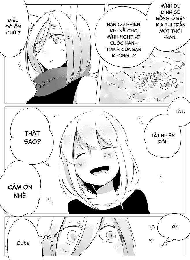 yêu quái cô đơn và cô bé bị mù chapter 1 10