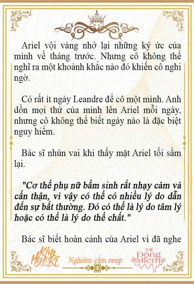 [novel 18+] ariel, thánh nữ dâm đãng chapter 46 11