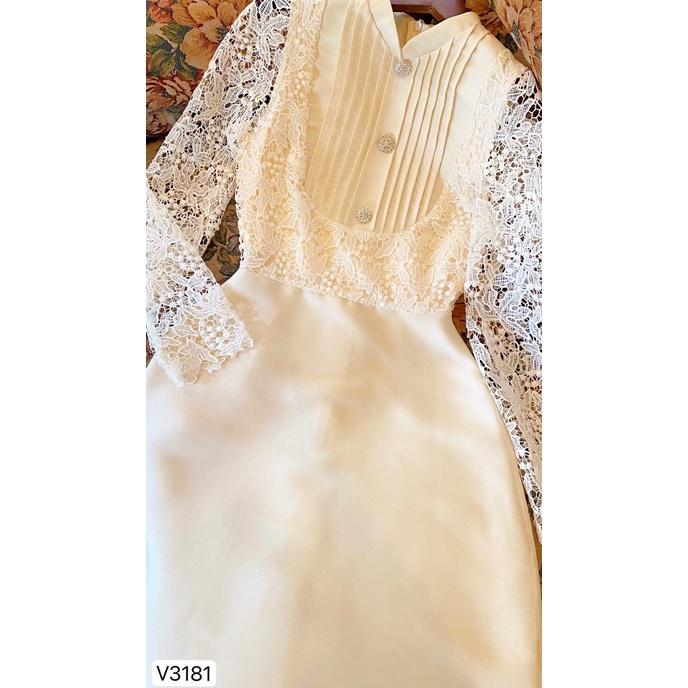 Đầm Thiết Kế Tiểu Vy Dress Chất Liệu Vải Tafta Phối Ren Đính Tag Đá Cao Cấp - Váy Thiết Kế Thanh Lịch Trẻ Trung