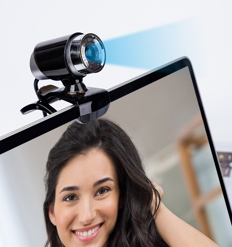 Webcam kẹp màn hình CT02 - Giao màu ngẫu nhiên