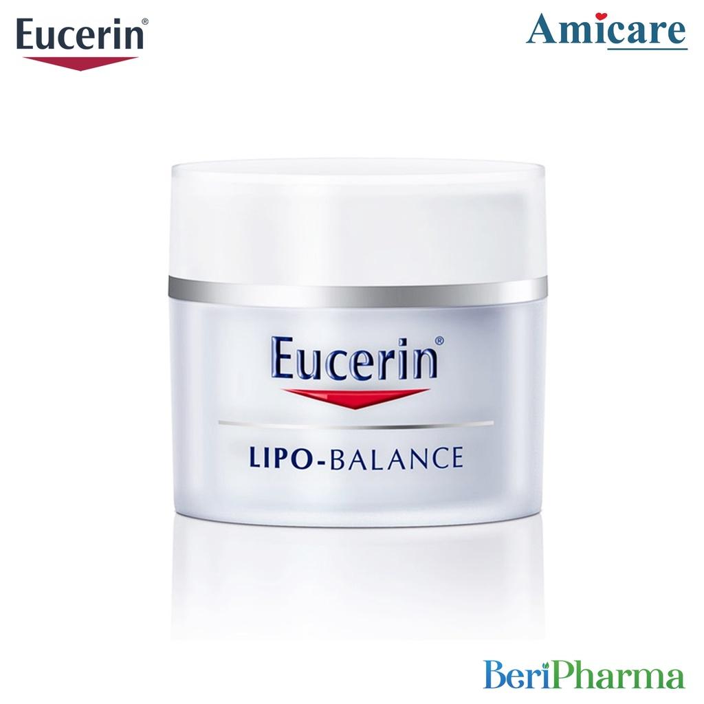 Eucerin Kem Dưỡng Ẩm Cho Da Khô Và Nhạy Cảm Lipo Balance 50ml