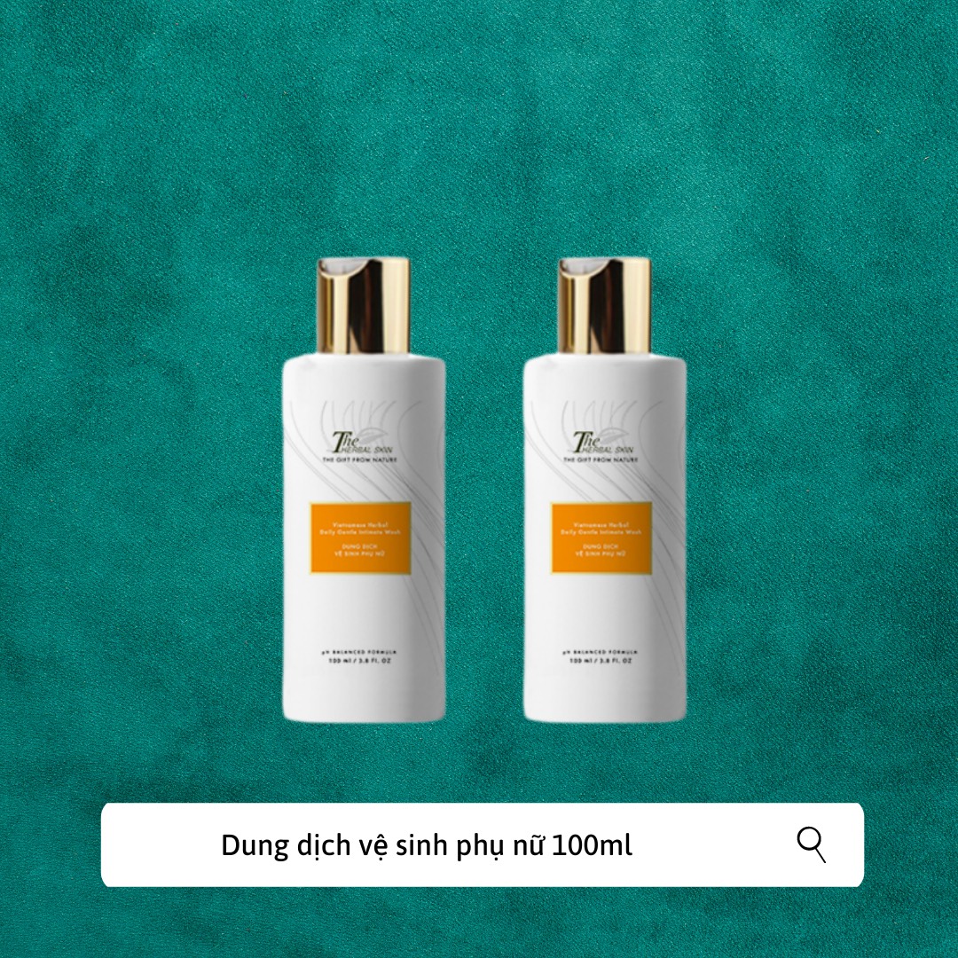 Dung Dịch Vệ Sinh Phụ Nữ The Herbal Skin 100ml