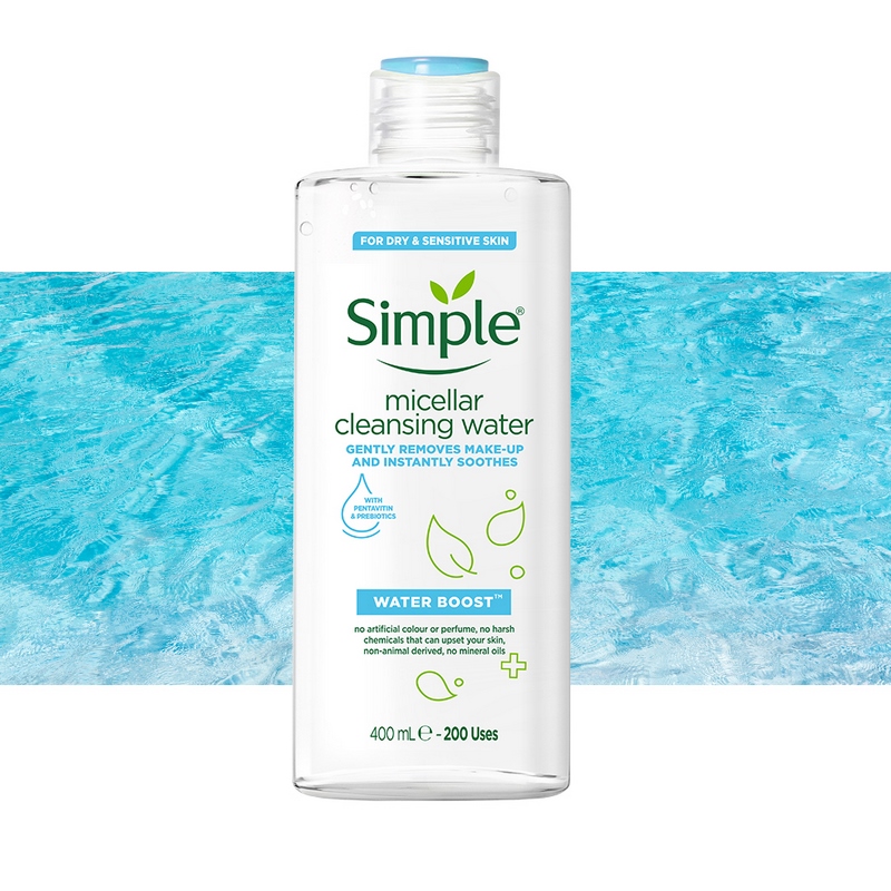 Nước tẩy trang Simple Water Boost 200ml