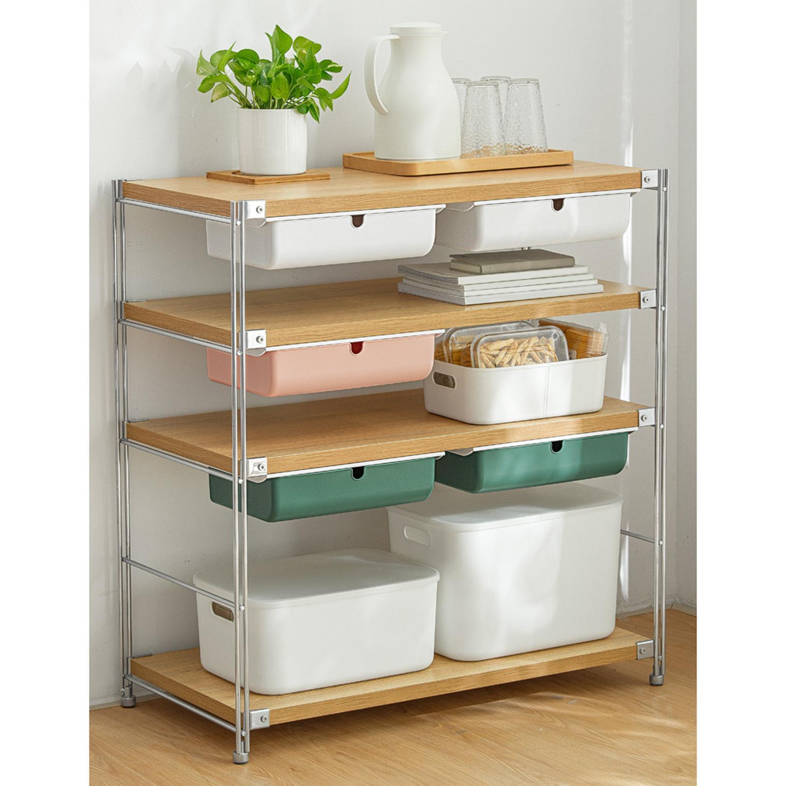 Hidden Desktop Drawer Tray Pen Stationery Storage Box for Office