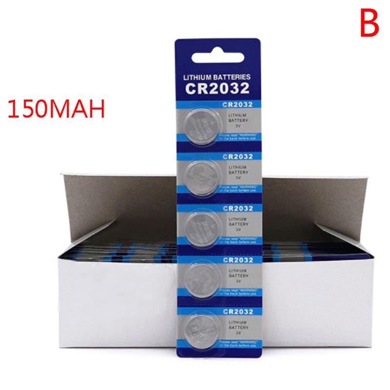 5 cái/lốc cr2032 Thương Hiệu Mới Tế Bào Nút Pin 3V Đồng Xu Lithium Đồ Chơi Máy Tính cr2032 Pin Nút màu sắc: C