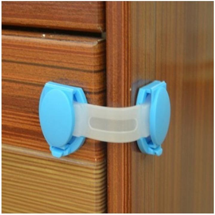 COMBO 4 DÂY KHÓA CHẶN CỬA TỦ, TỦ LẠNH, NGĂN KÉO AN TOÀN CHO BÉ - Màu ngẫu nhiên
