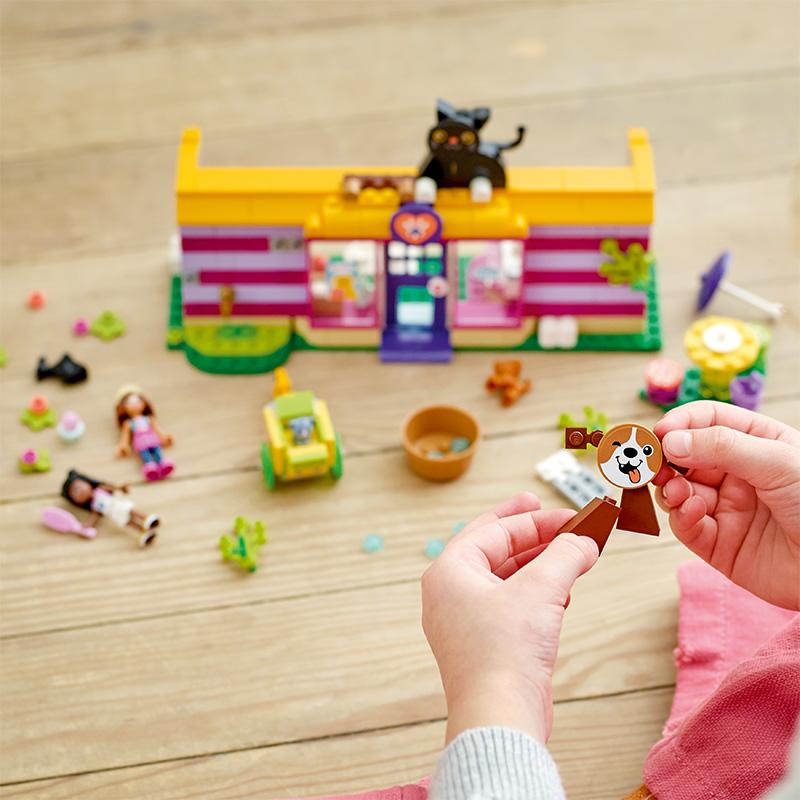 Đồ Chơi LEGO FRIENDS Tiệm Cà Phê Thú Cưng Dễ Thương 41699