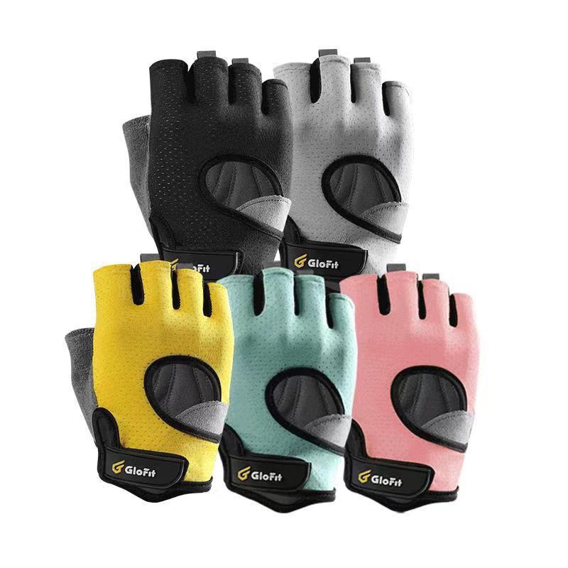 Glofit Đi Xe Đạp Ngón Găng Tay Chống Trơn Trượt Xe Đạp Găng Tay Đua Xe Đạp Đường Bộ Găng Tay MTB Thoáng Khí Chống Sốc Thể Thao găng Tay