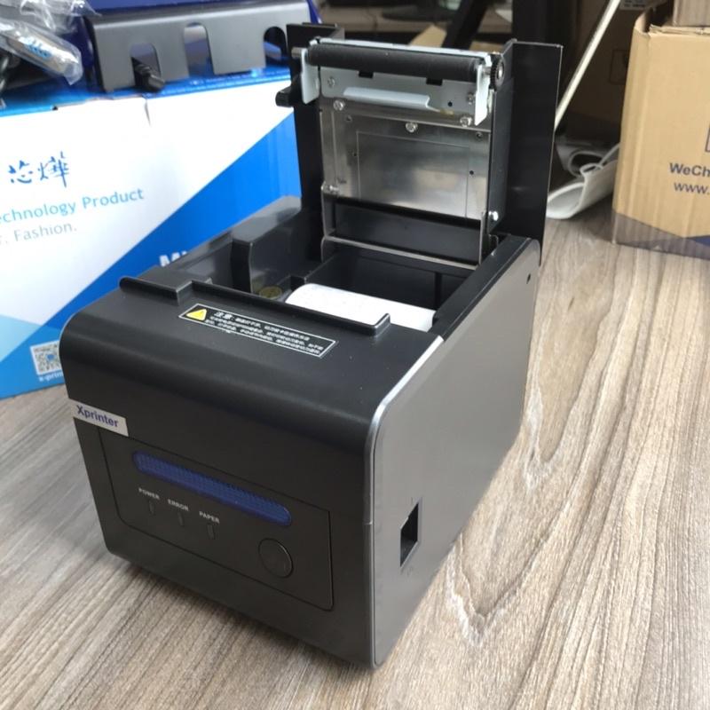 máy in hoá đơn, máy in nhiệt,máy in bill Xprinter XP-C300H,in bill tại bar, tốc độ in 300mm/s cổng USB-LAN-COM-WIFI.- Hàng chính hãng