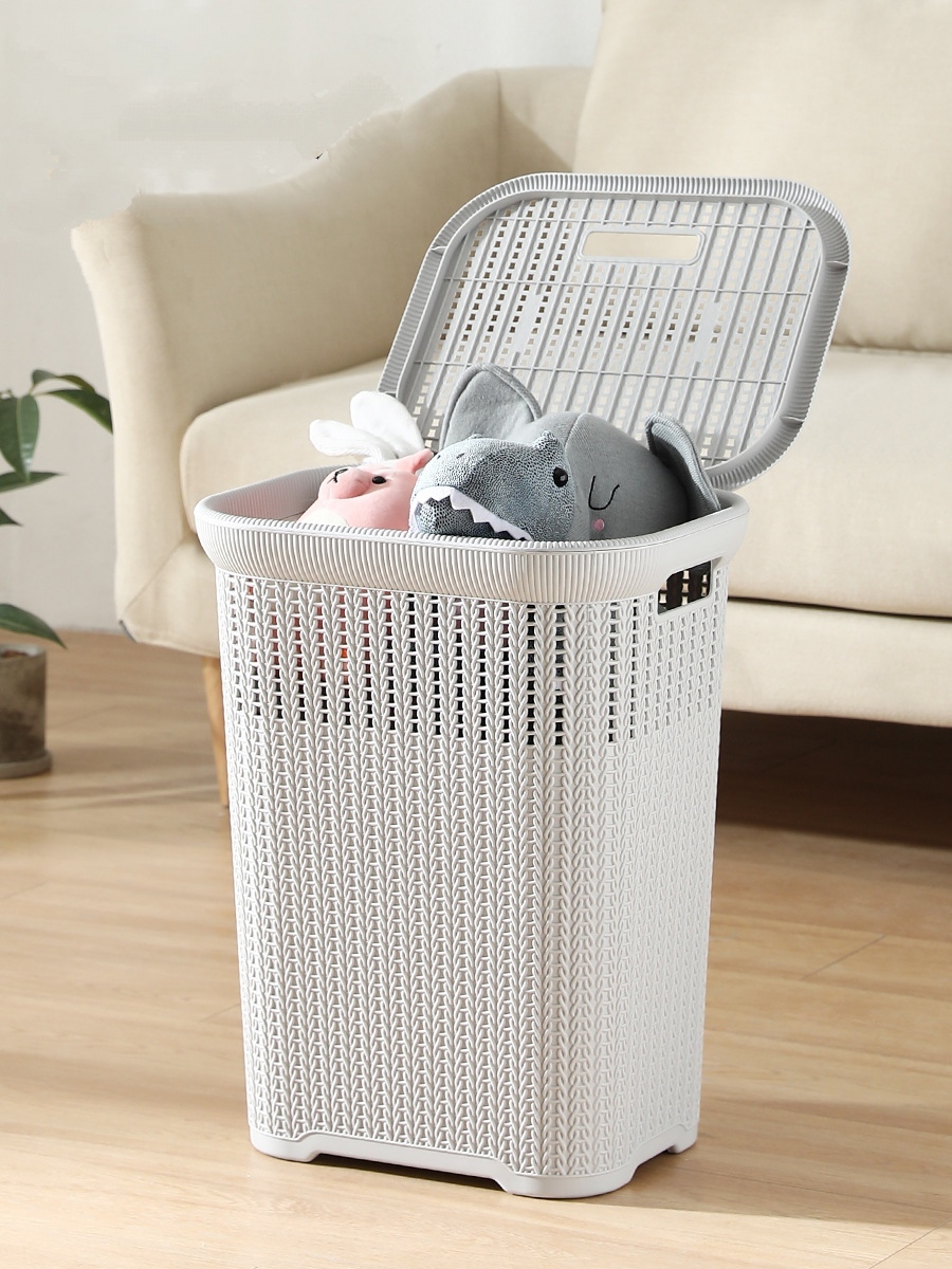 Giỏ đựng đồ quần áo có nắp Hàn Quốc Cao Cấp