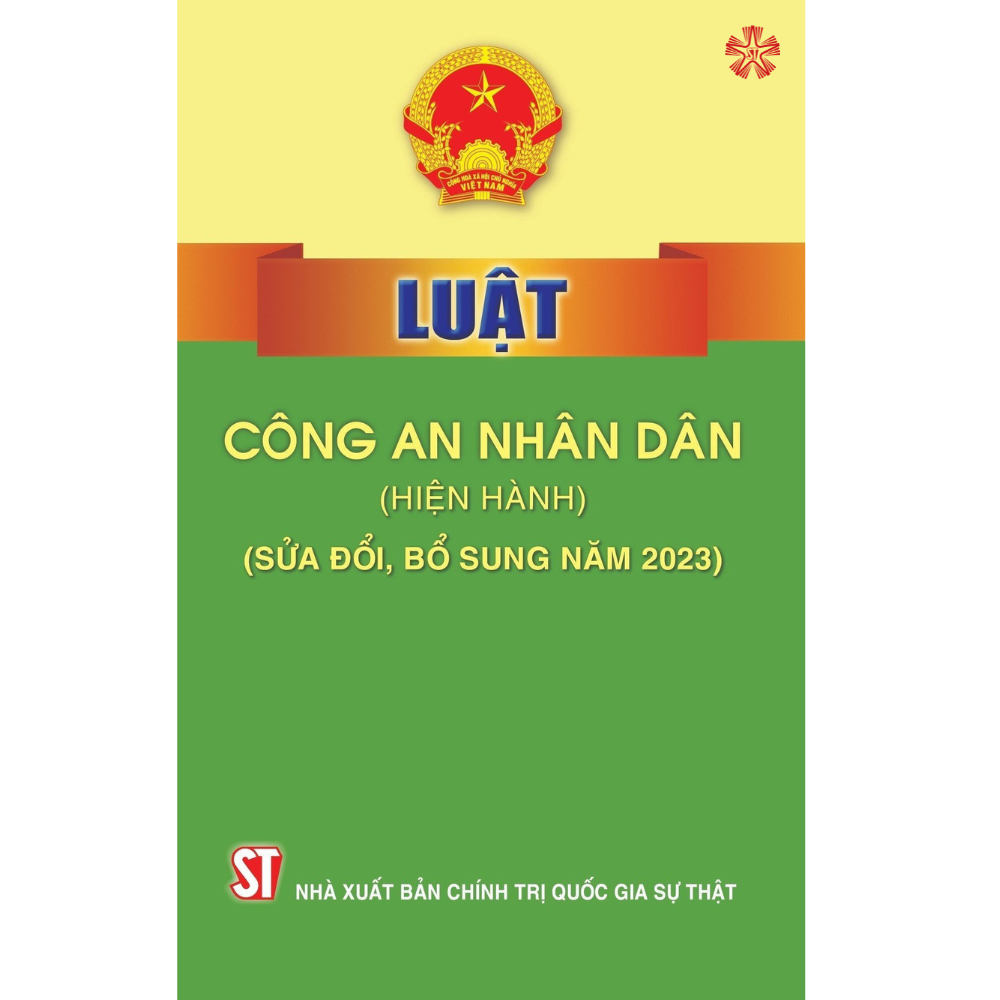 Luật Công an nhân dân (hiện hành) (Sửa đổi, bổ sung năm 2023)