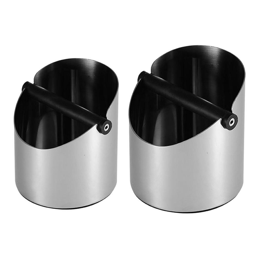 Coffee Knock Box Stainless Espresso Grinds Waste Case Storage Coffee Maker S