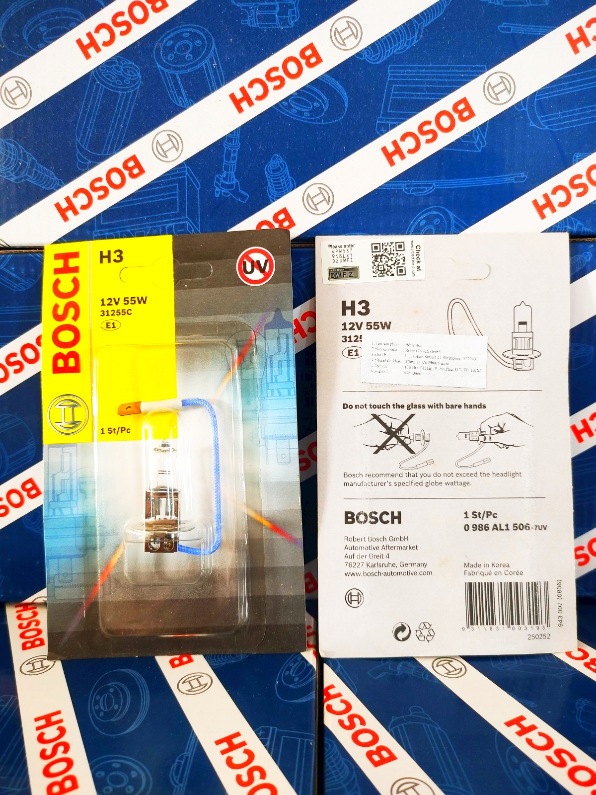 Bóng Đèn Bosch H3 12V 55W