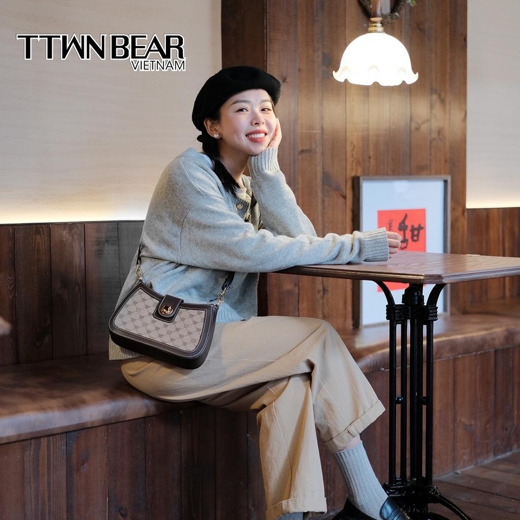 Túi xách nữ thời trang cao cấp chính hãng, dự tiệc, đi chơi TTWN BEAR - TN2517