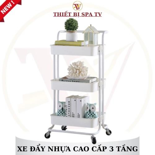 Xe Đẩy Spa 3 Tầng Đa Năng Tiện Lợi Cho Spa - TMV