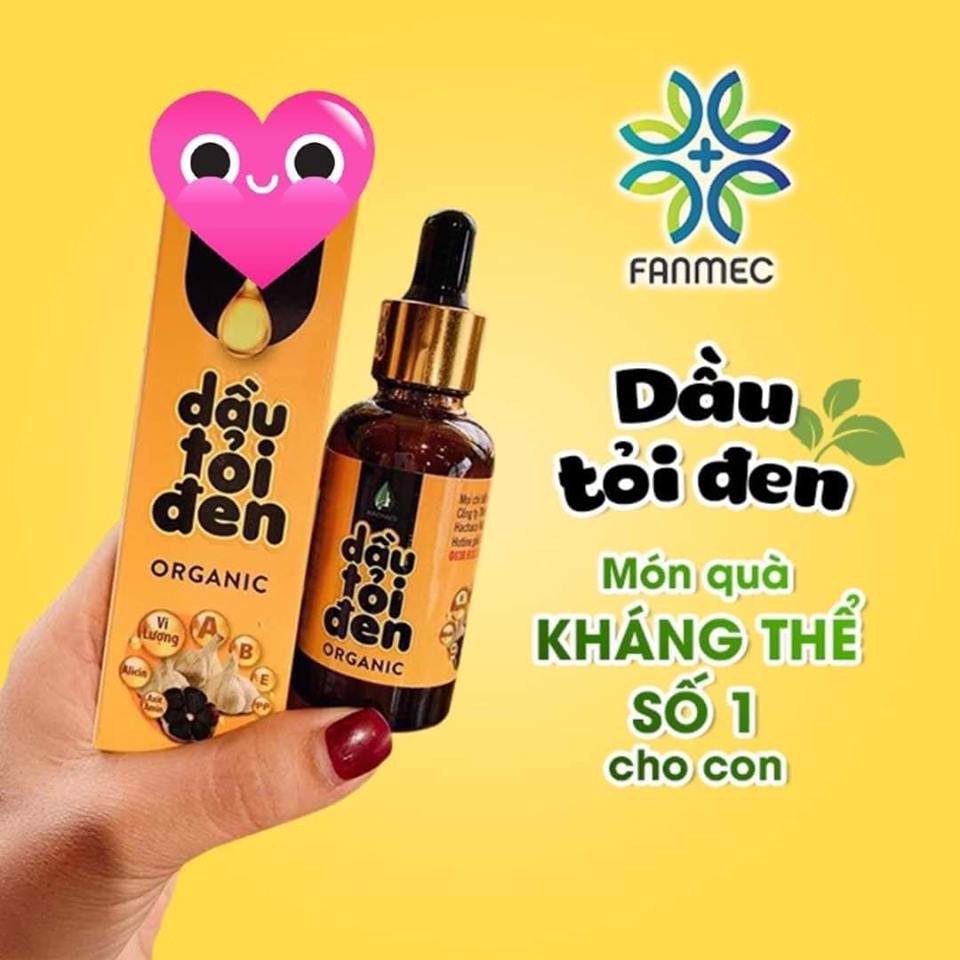 DẦU TỎI ĐEN ORGANIC