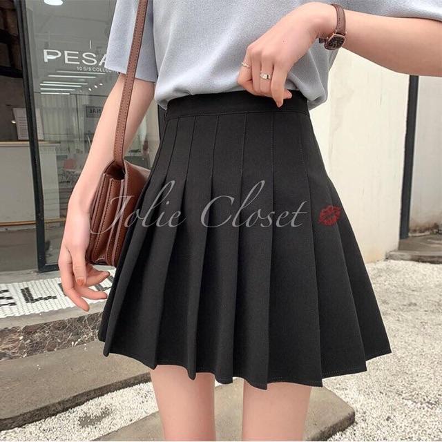 Chân váy xếp ly Tennis Skirt Chữ A Dáng Ngắn Thiết kế xếp ly đẹp rực rỡ