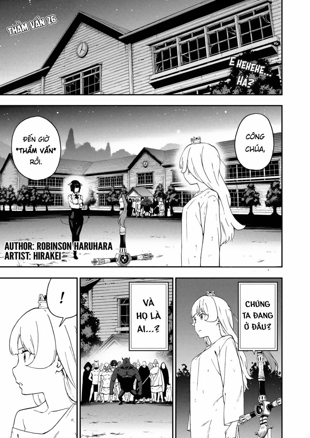 đến giờ "thẩm vấn" rồi, thưa công chúa! chapter 26 1