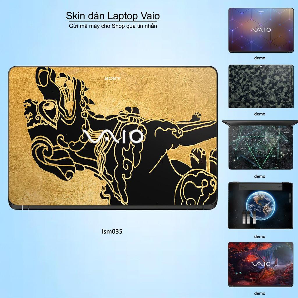 Skin dán Laptop Sony Vaio in hình Nghê Việt Nam - lsm035 (inbox mã máy cho Shop)